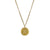Zodiac Pendant Solid Gold