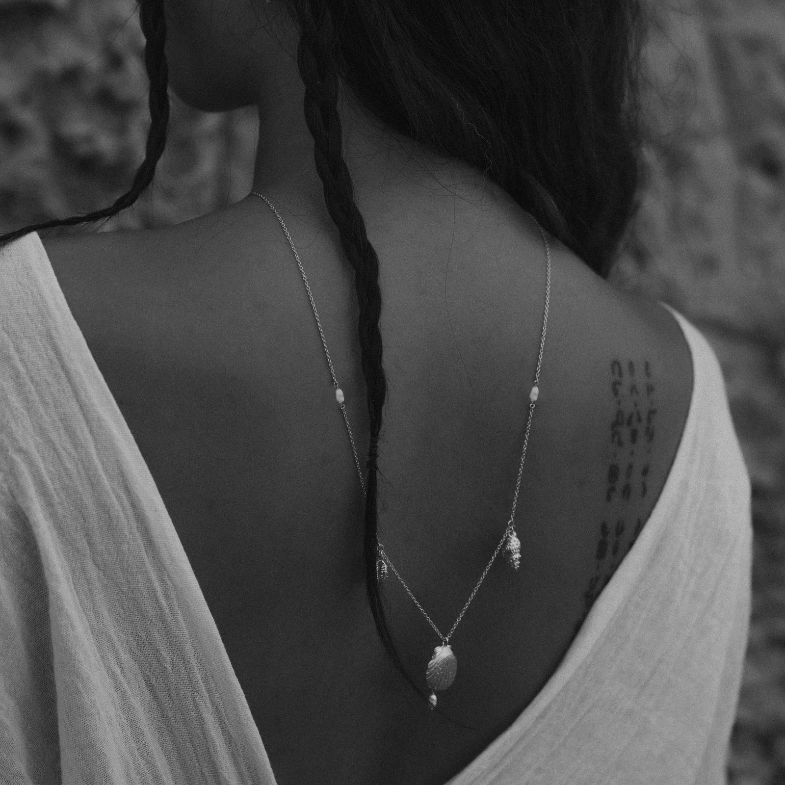 Calypso Pearl Necklace Silver