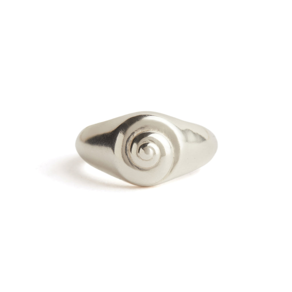 Inanna Spiral Pinky Ring