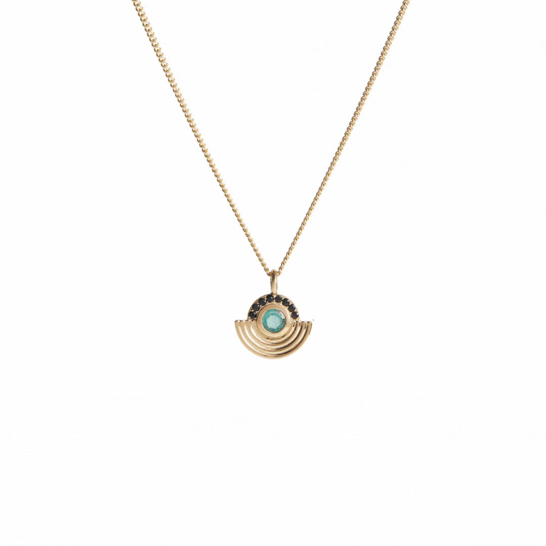 Interstellar Necklace Solid Gold