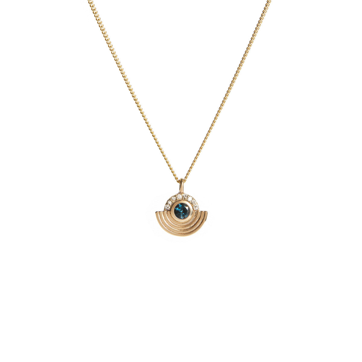 Interstellar Necklace Solid Gold