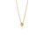 Octa Mini Necklace Solid Gold