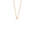 Tetra Mini Necklace Solid Gold
