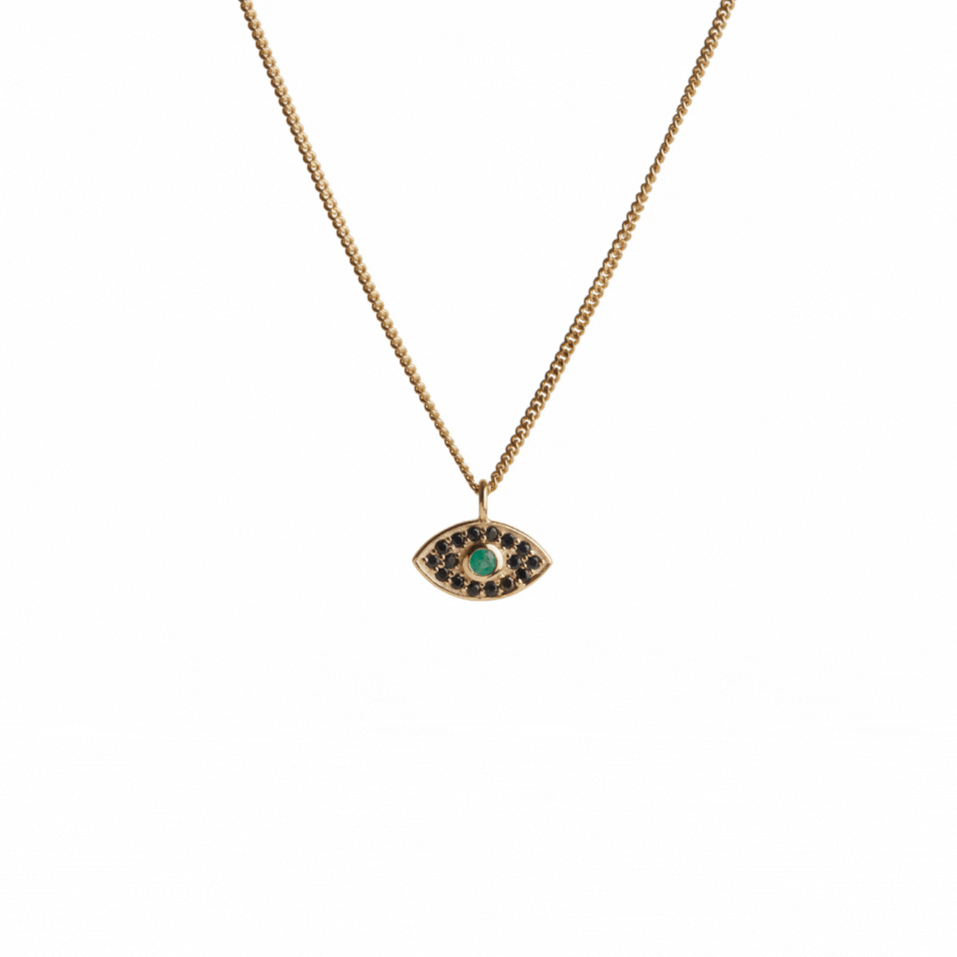 Rays of Light Mini Fine Necklace Solid Gold