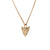 Modern Primitive Mini Pendant Solid Gold