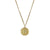 Zodiac Pendant Solid Gold