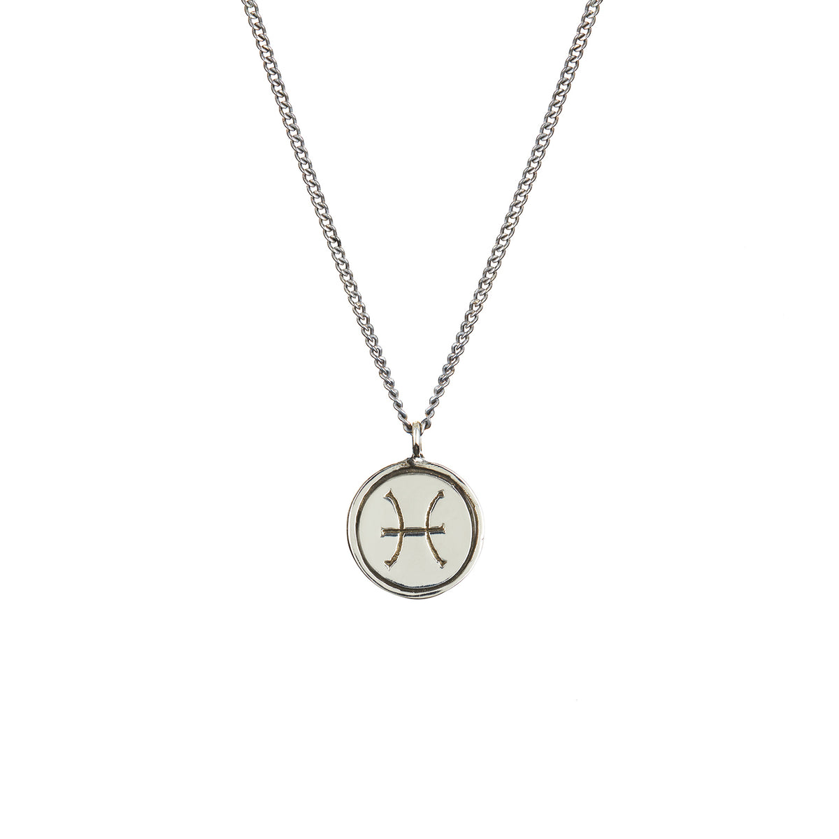 Zodiac Necklace Silver