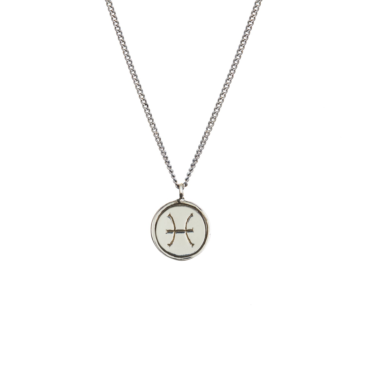 Zodiac Necklace Silver