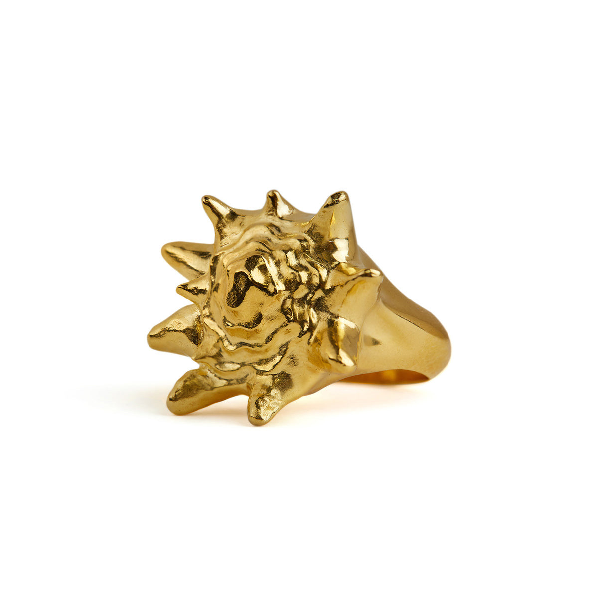 Queen Conch Mini Ring Solid Gold