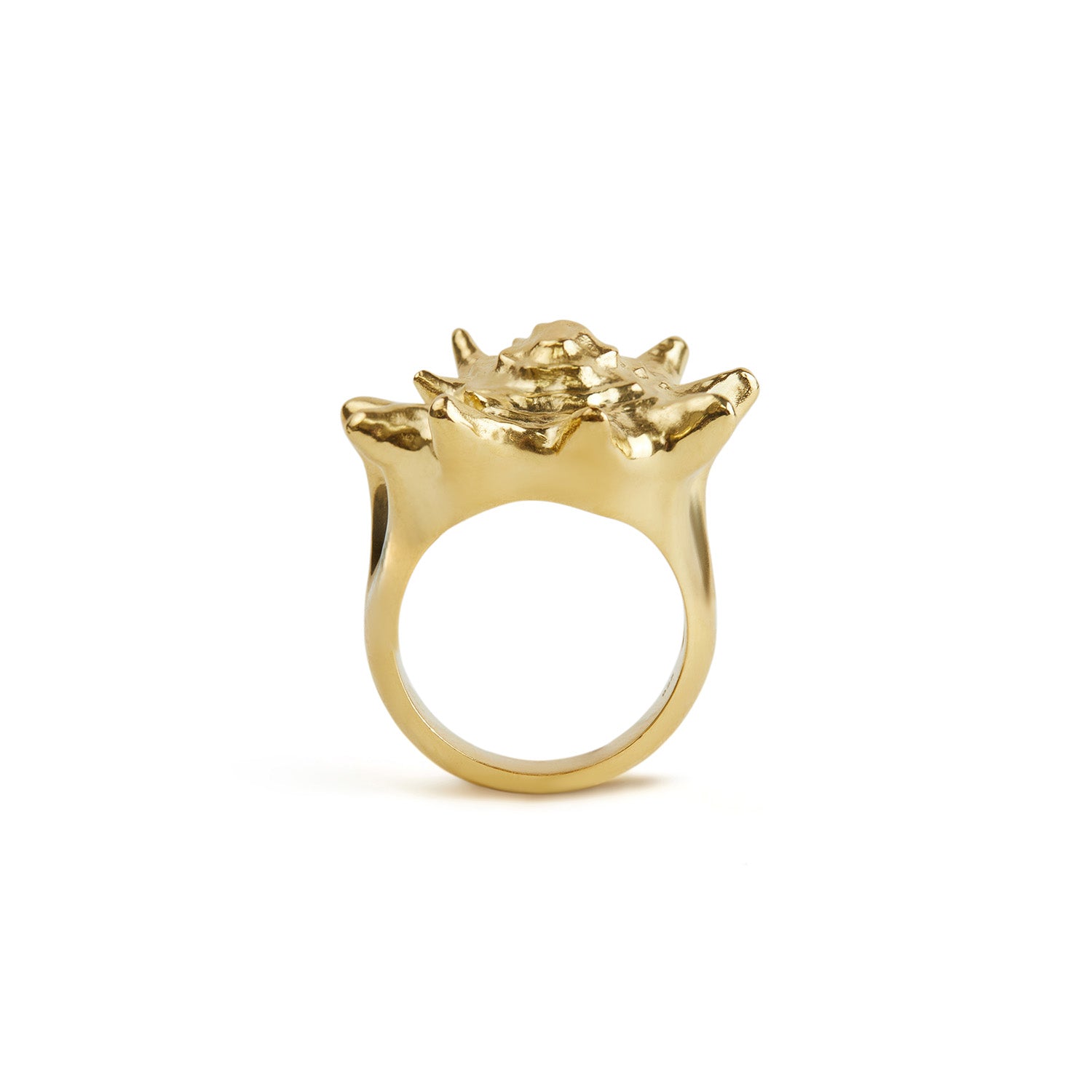 Queen Conch Mini Ring Solid Gold