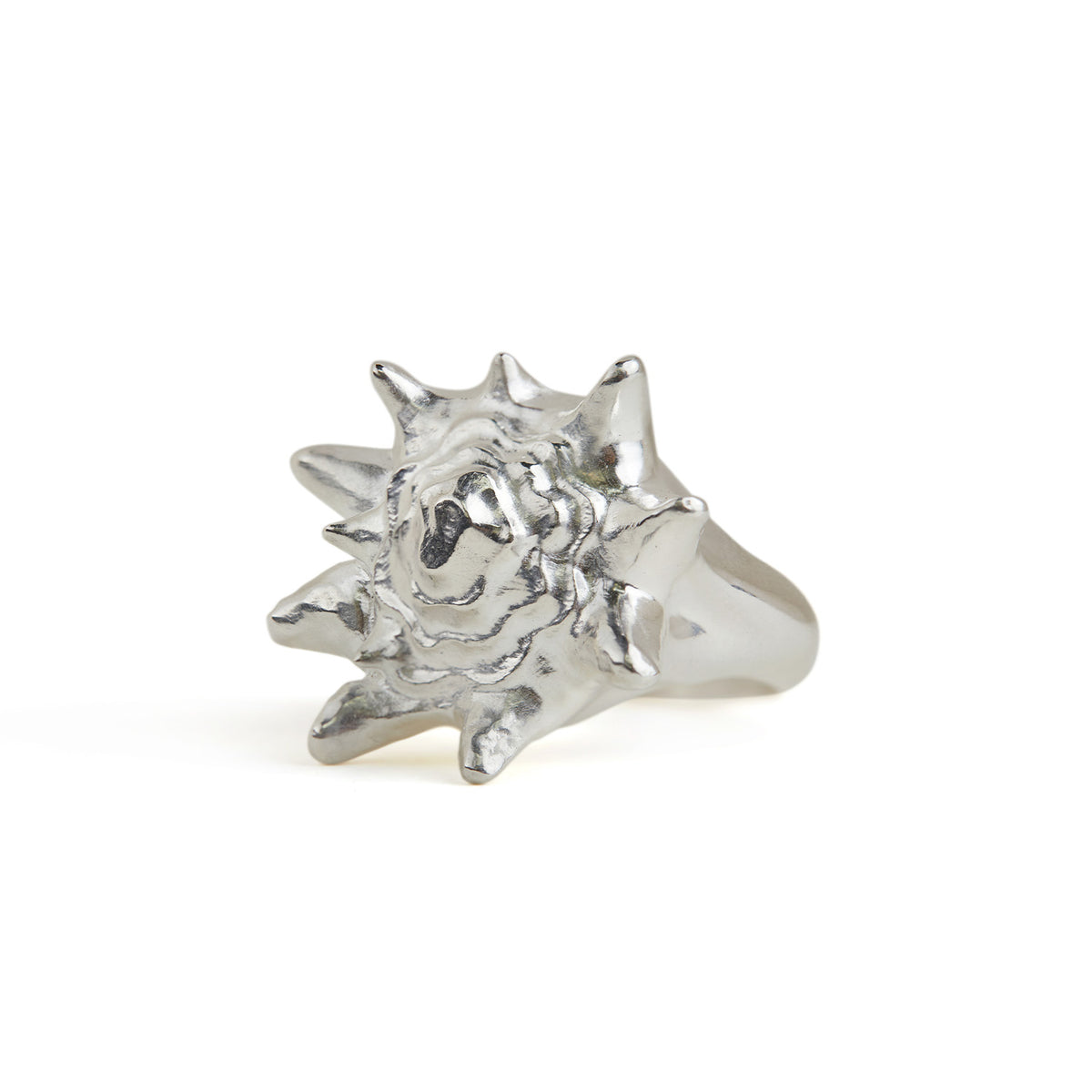 Queen Conch Mini Ring Silver