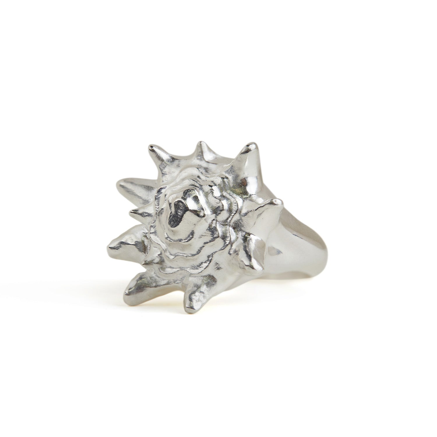 Queen Conch Mini Ring Silver