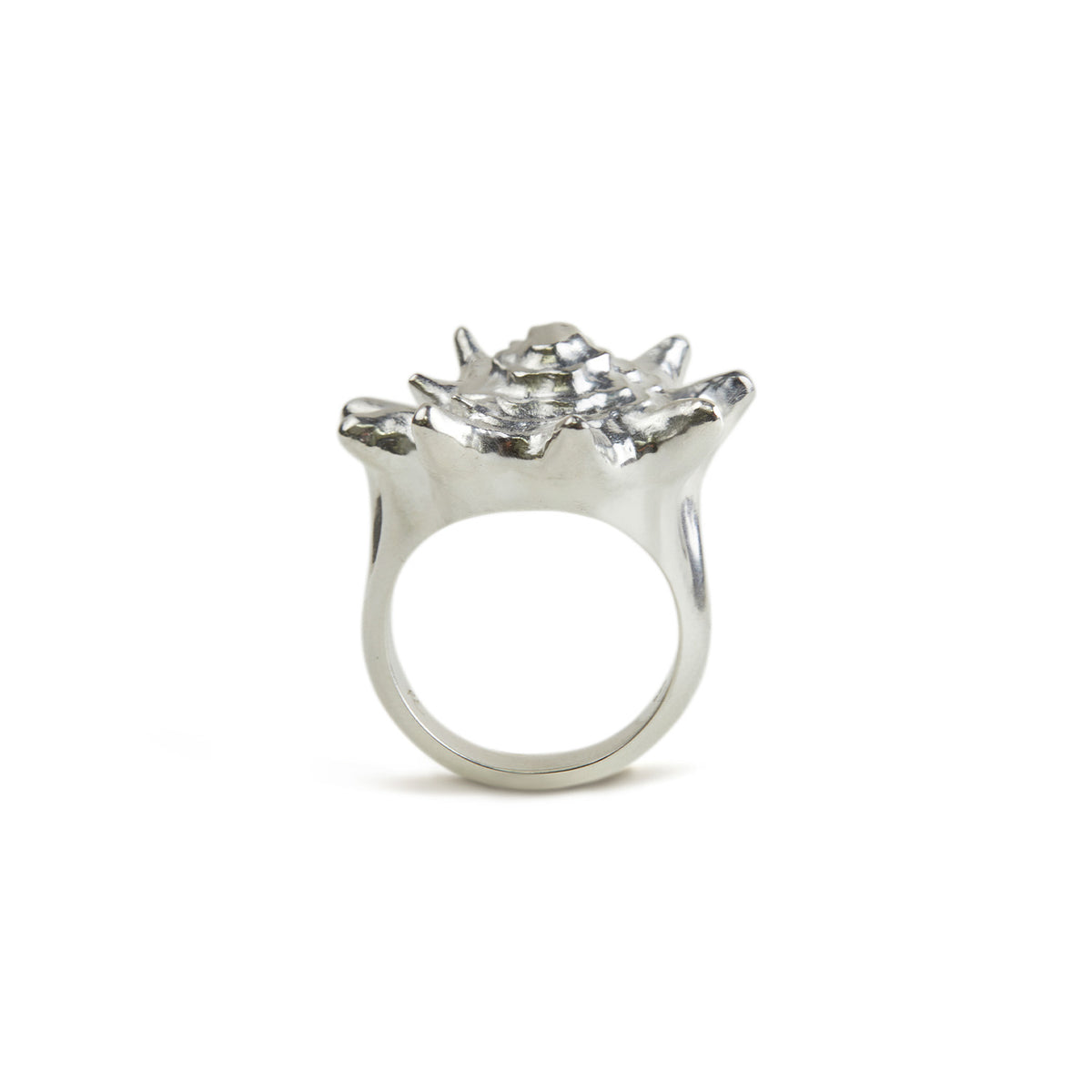 Queen Conch Mini Ring Silver