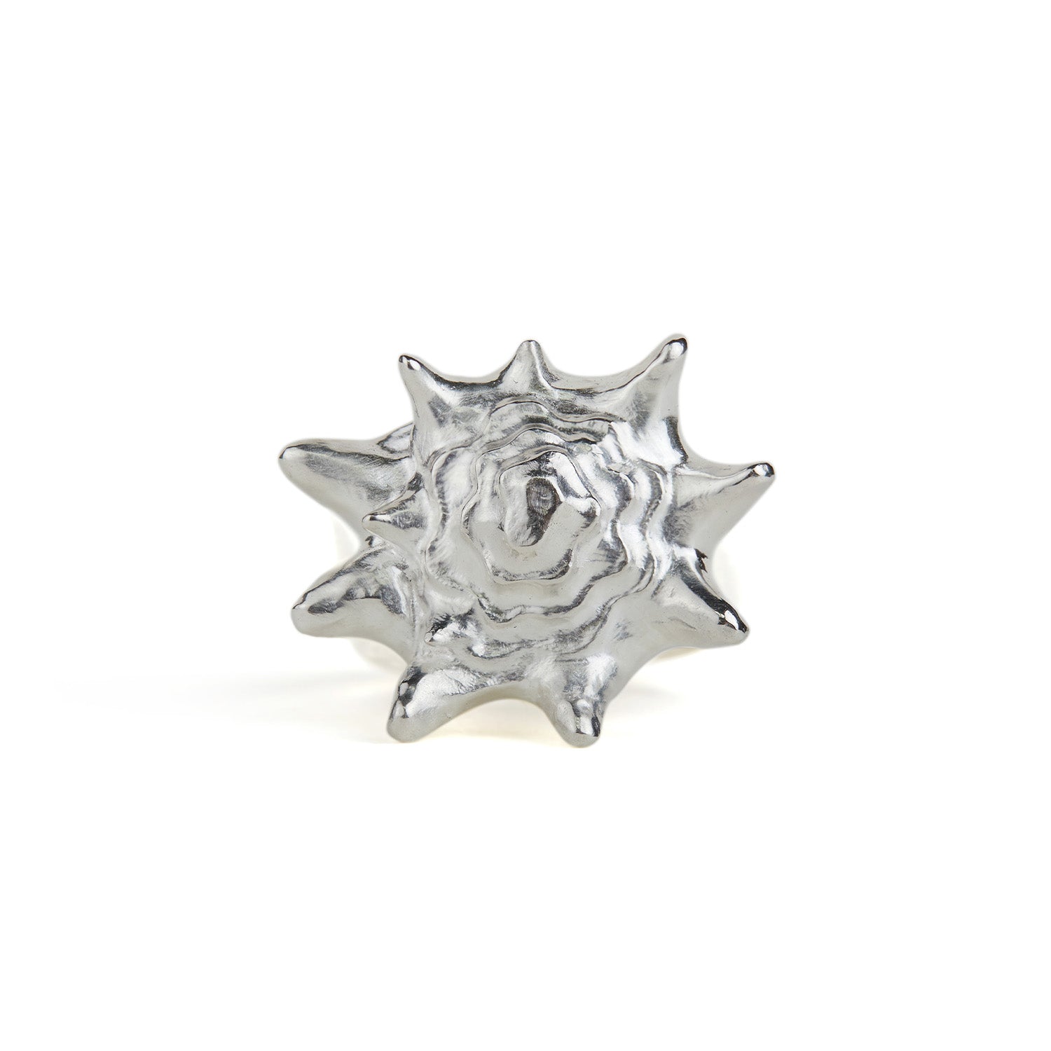 Queen Conch Mini Ring Silver