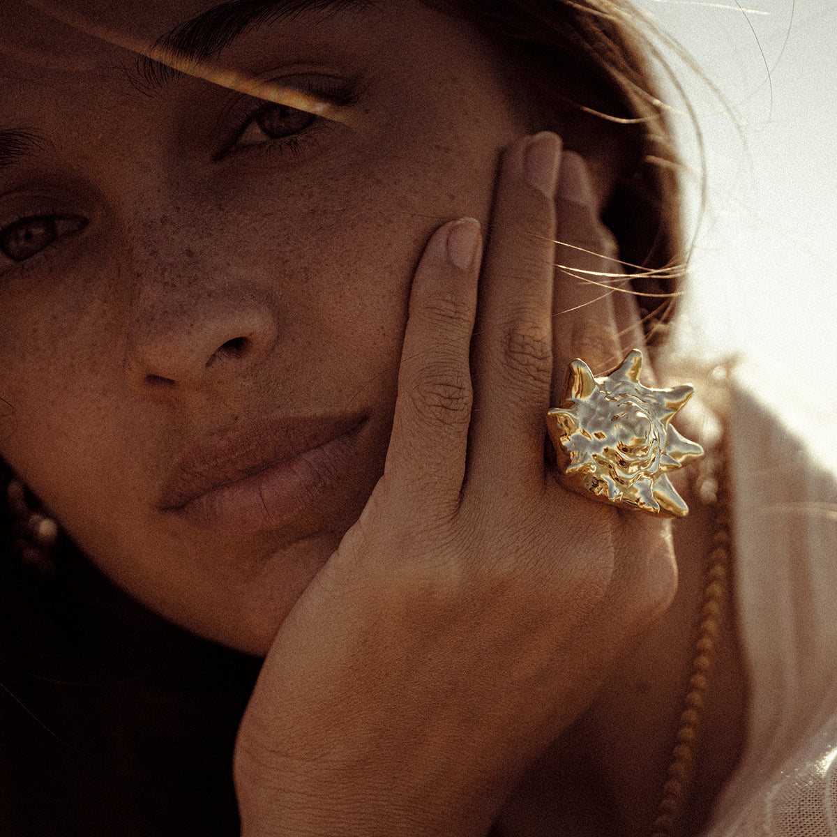 Queen Conch Ring Gold