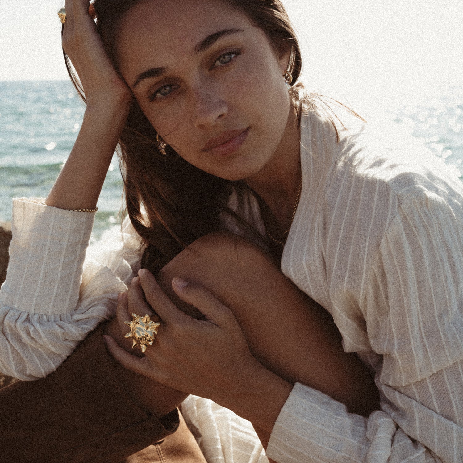 Queen Conch Ring Gold