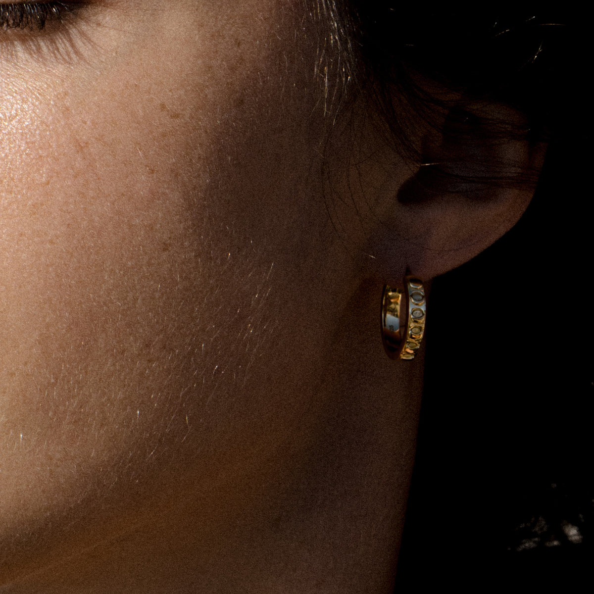 Moon Phases Huggies Gold