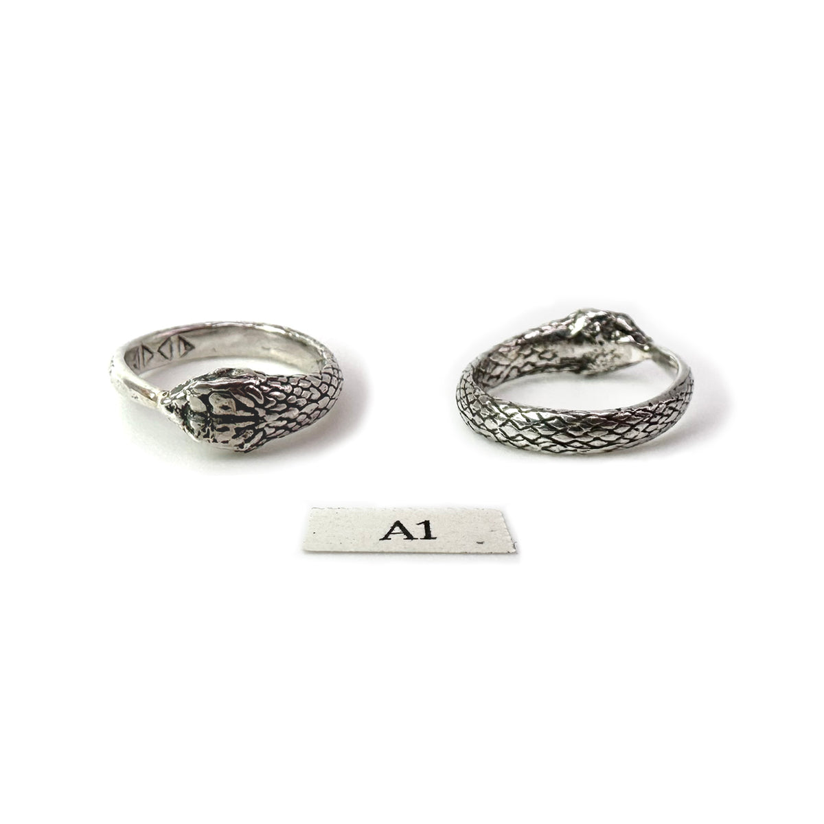 REnew - Ouroboros Snake Pinky Ring Silver