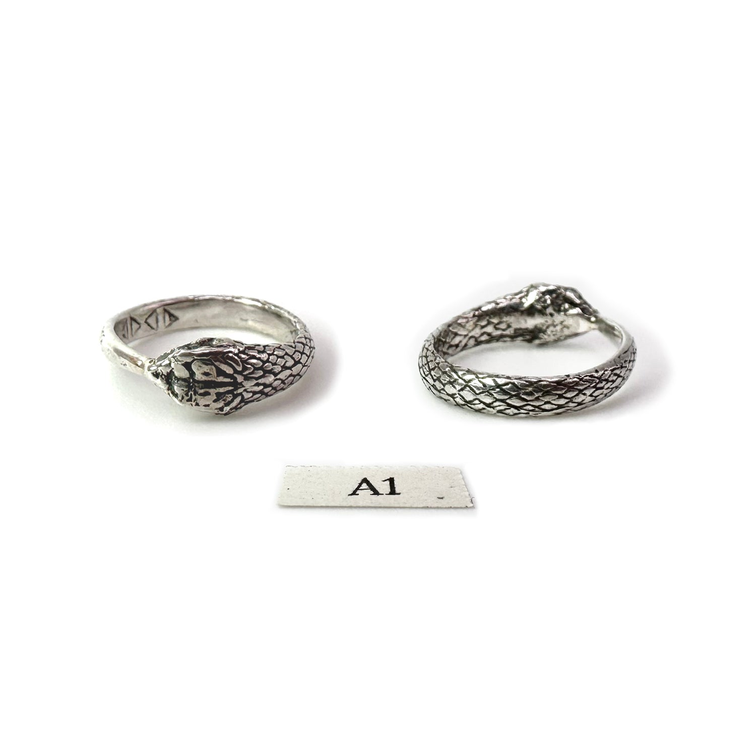 REnew - Ouroboros Snake Pinky Ring Silver
