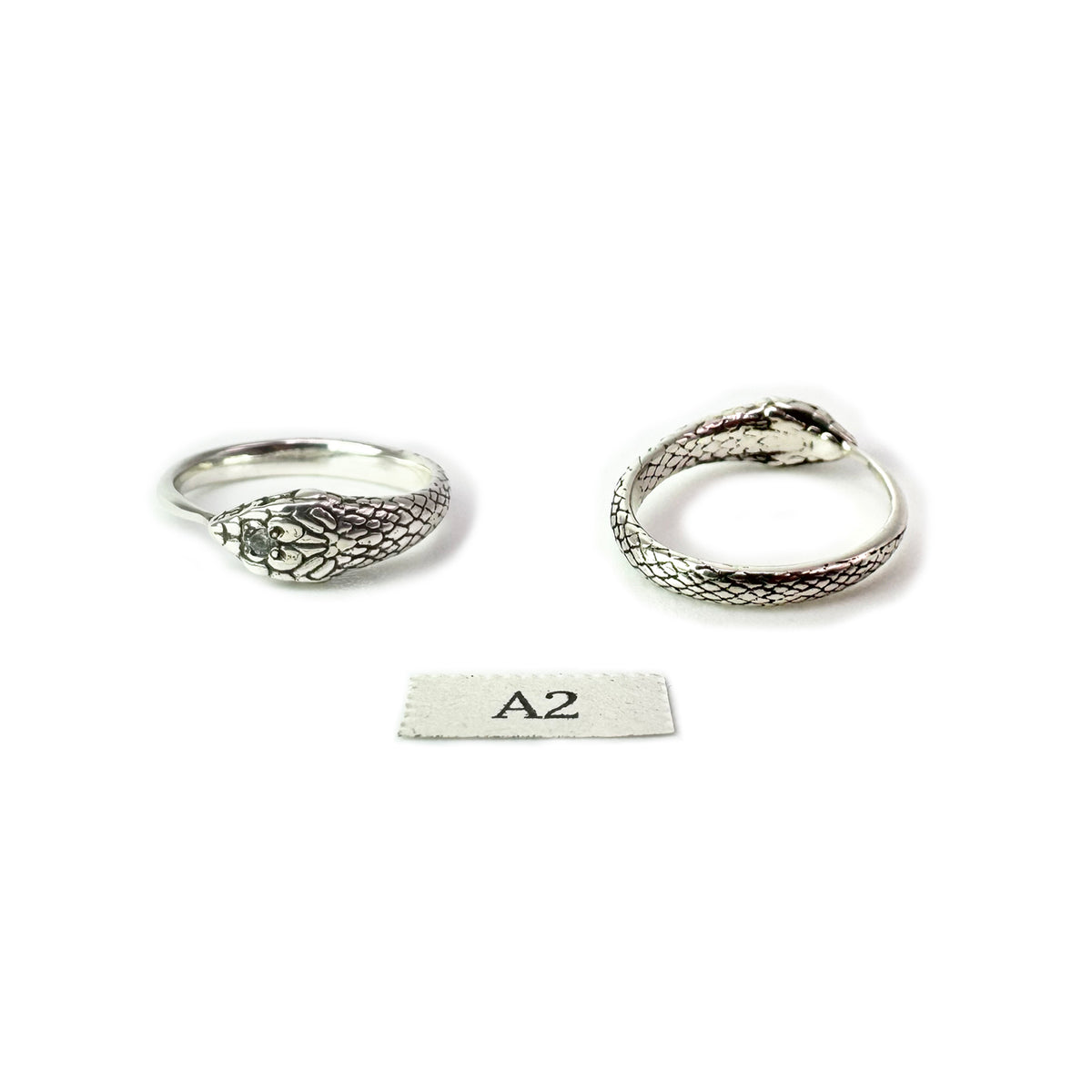 REnew - Ouroboros Snake Ring Silver