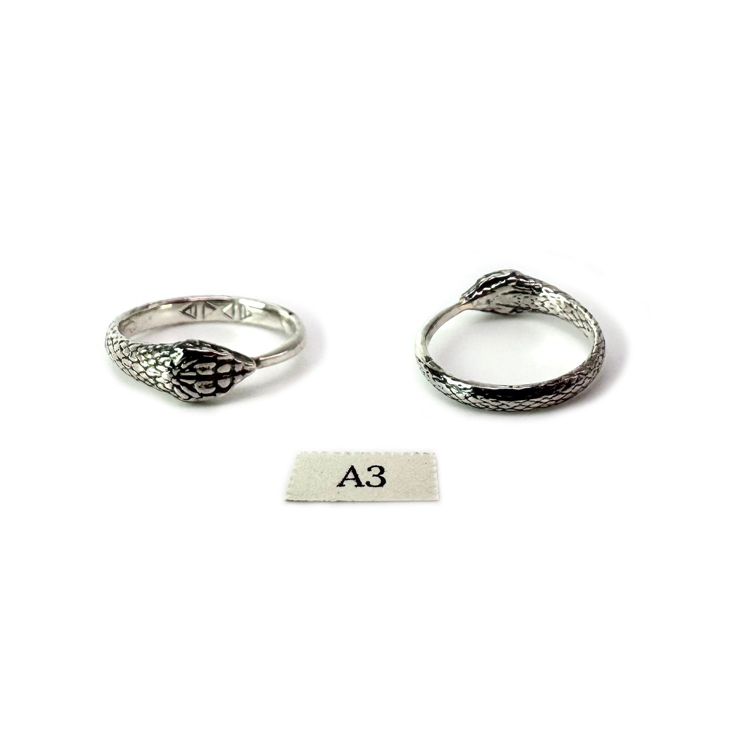 REnew - Ouroboros Snake Pinky Ring Silver