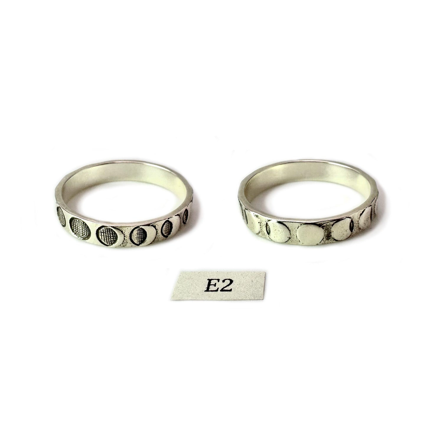 REnew - Moon Phases Band Ring Silver