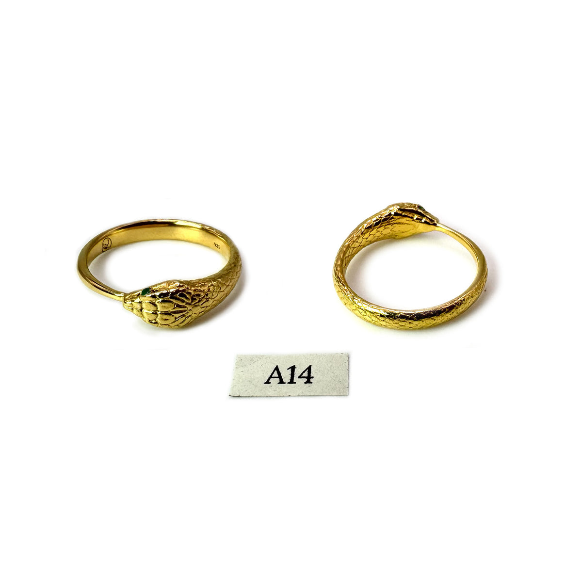 REnew - Ouroboros Snake Ring Gold