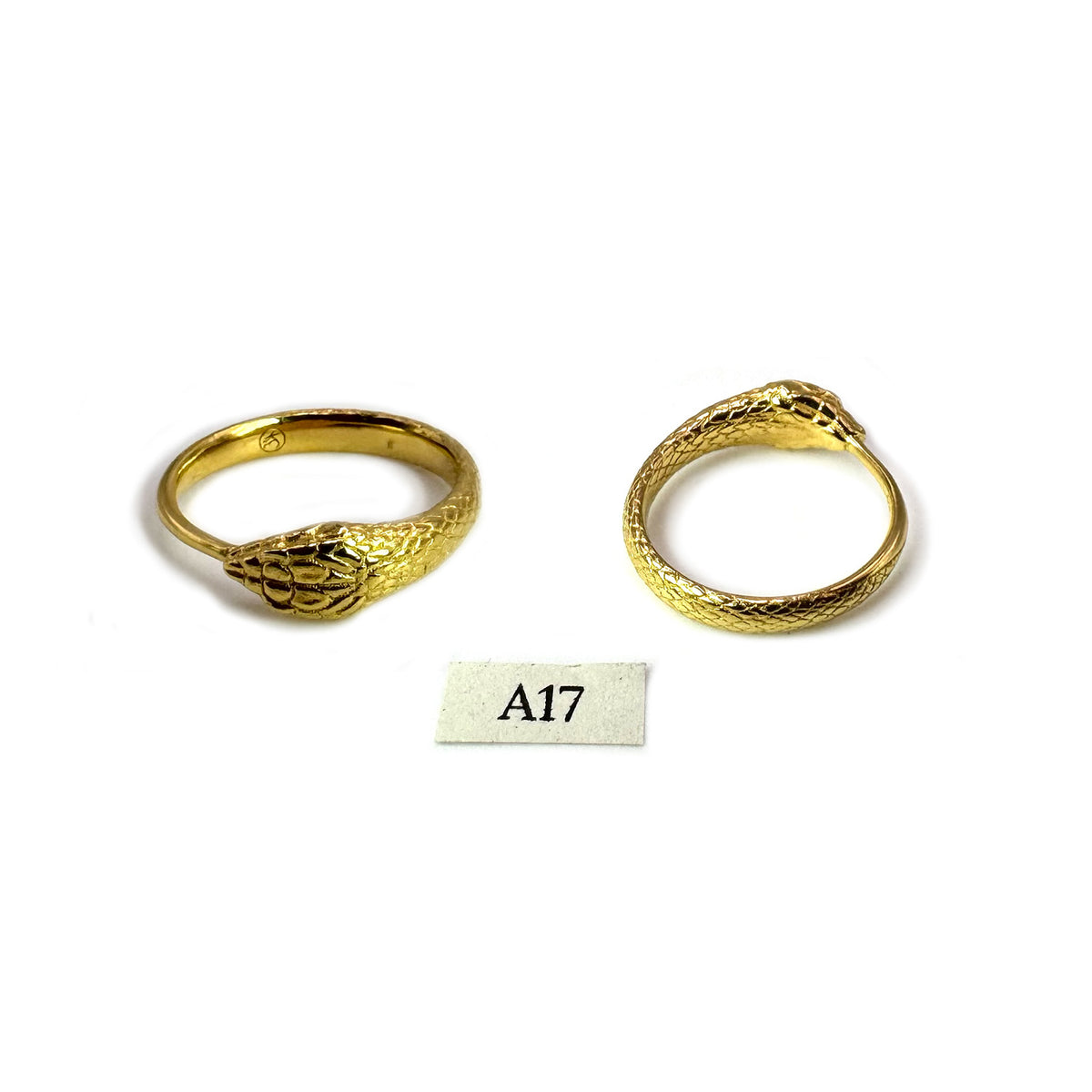 REnew - Ouroboros Snake Ring Gold