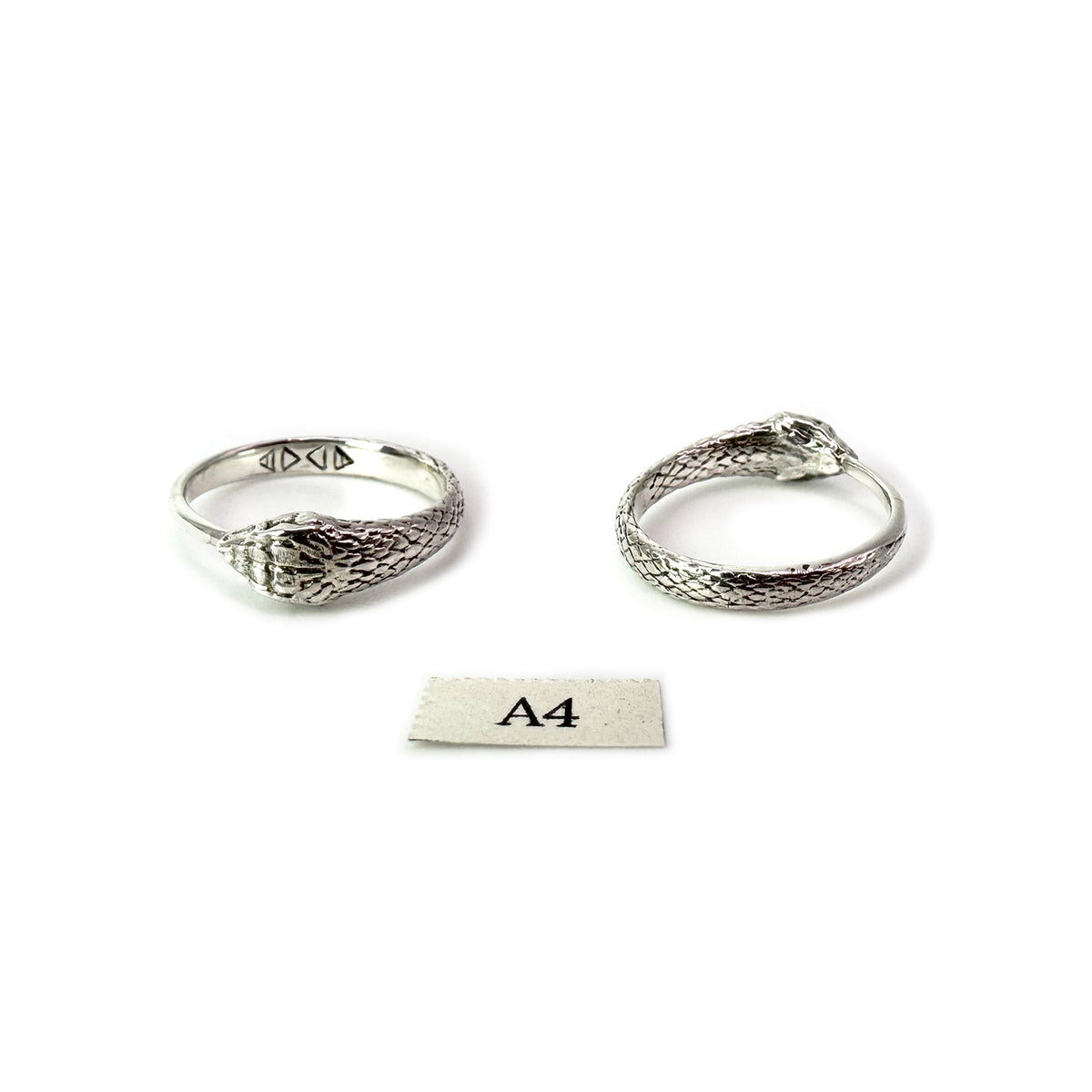 REnew - Ouroboros Snake Ring Silver