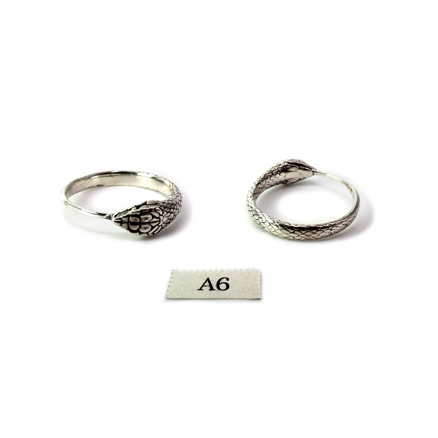 REnew - Ouroboros Snake Ring Silver
