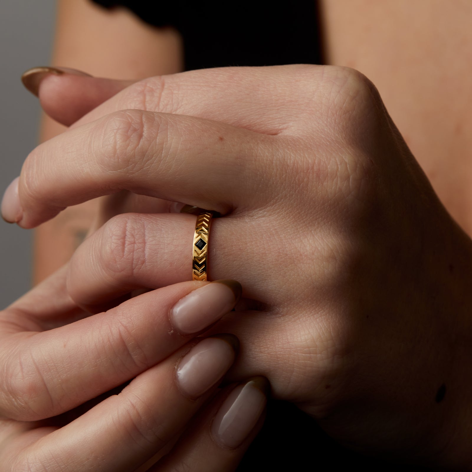 Union Ring Solid Gold