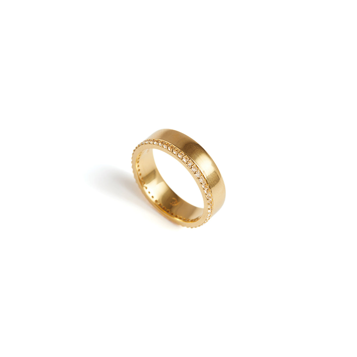 Nimbus Diamond Ring Solid Gold