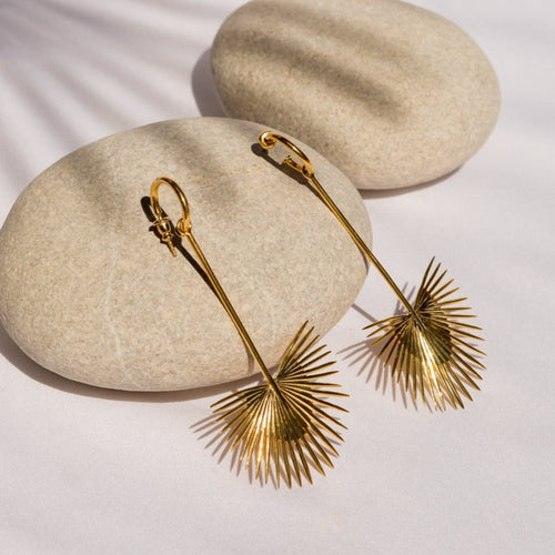 Ishtar Earrings Solid Gold Rachel Entwistle