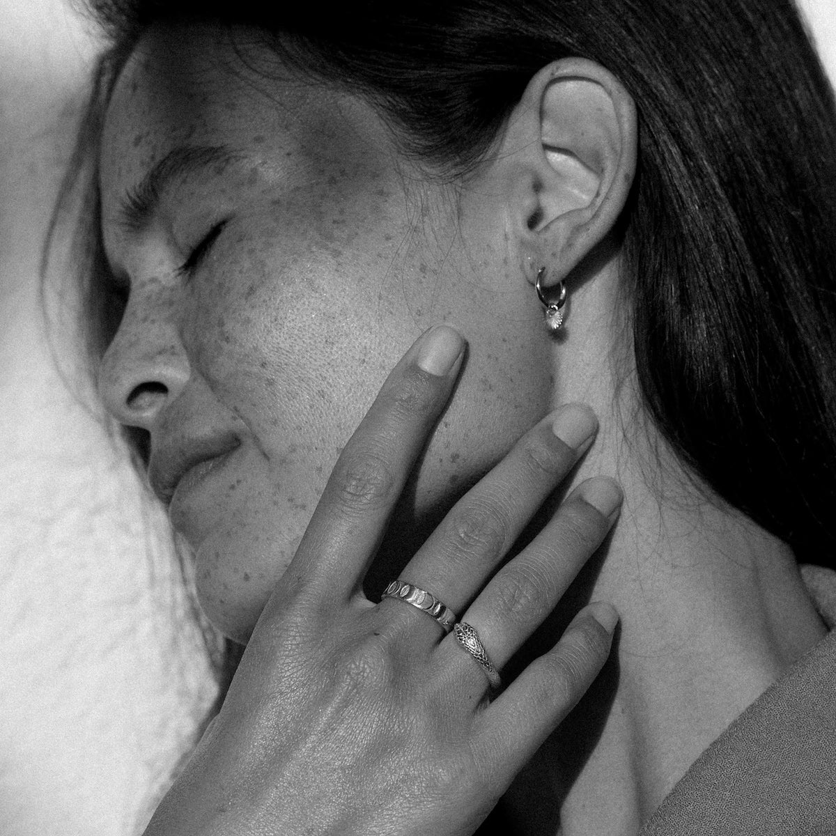 Ouroboros Snake Ring Silver