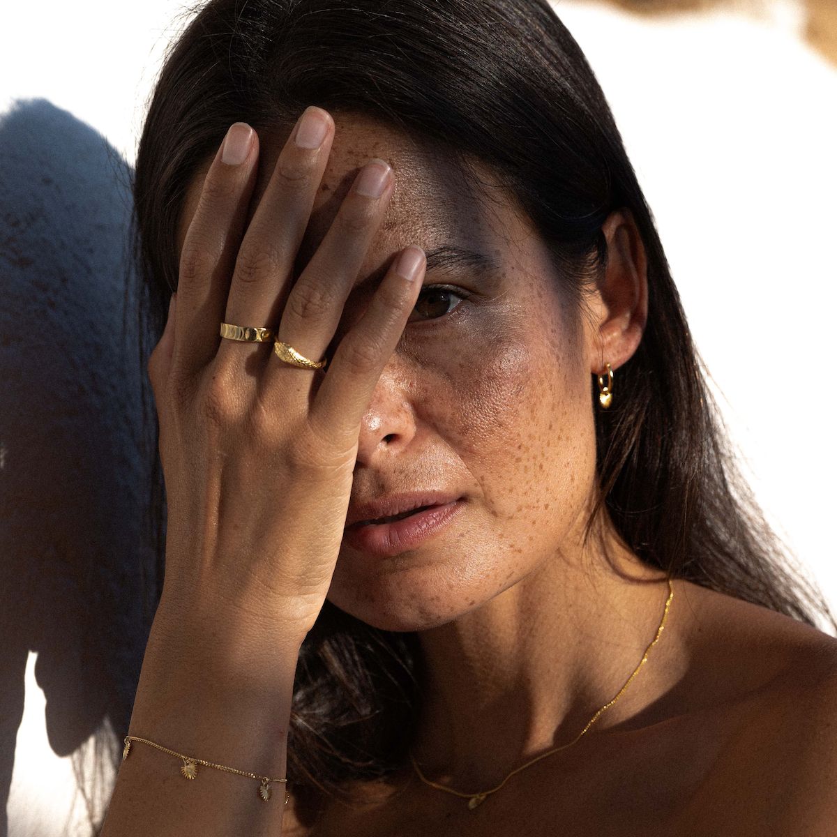 Ouroboros Snake Ring Solid Gold