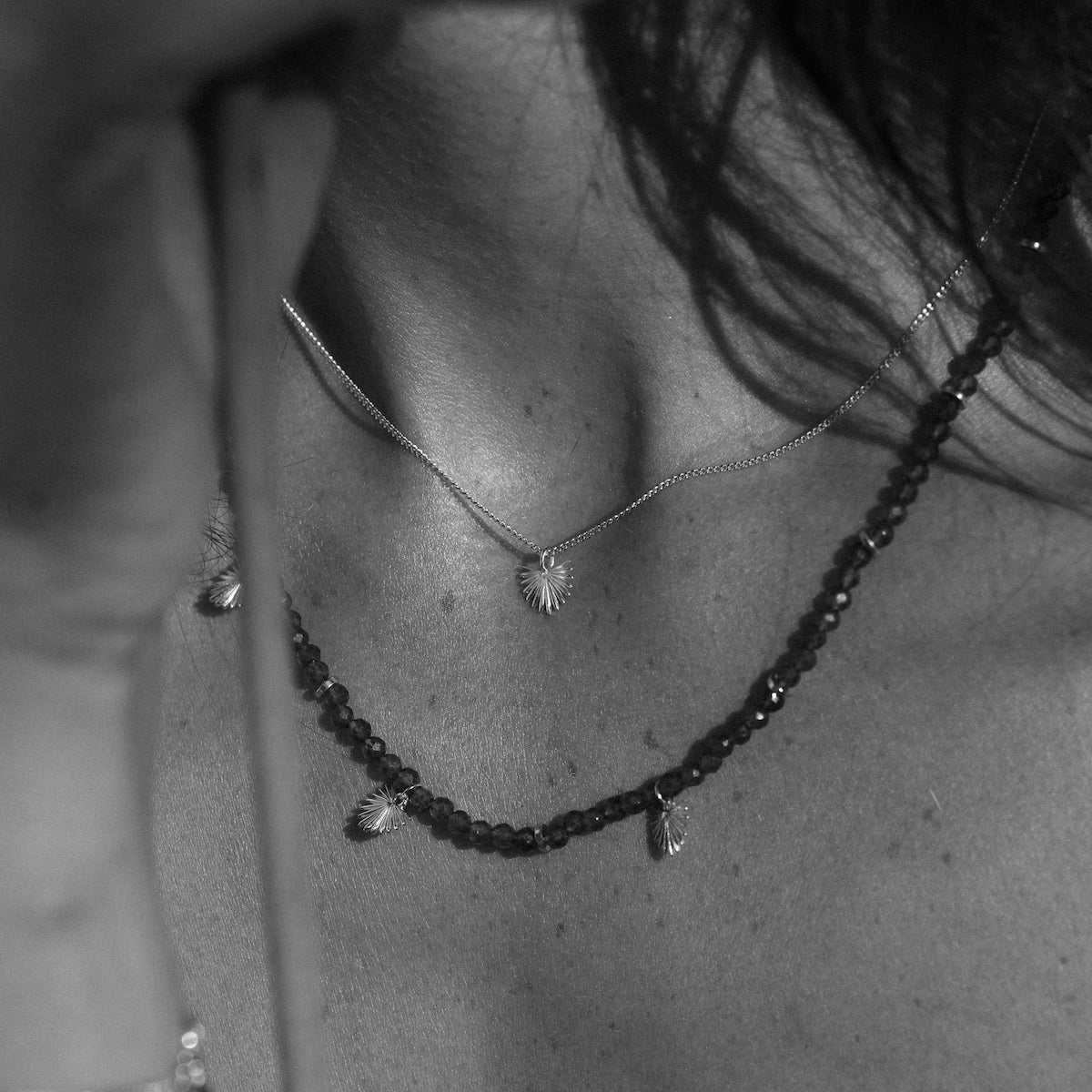 Ishtar Necklace Solid White Gold