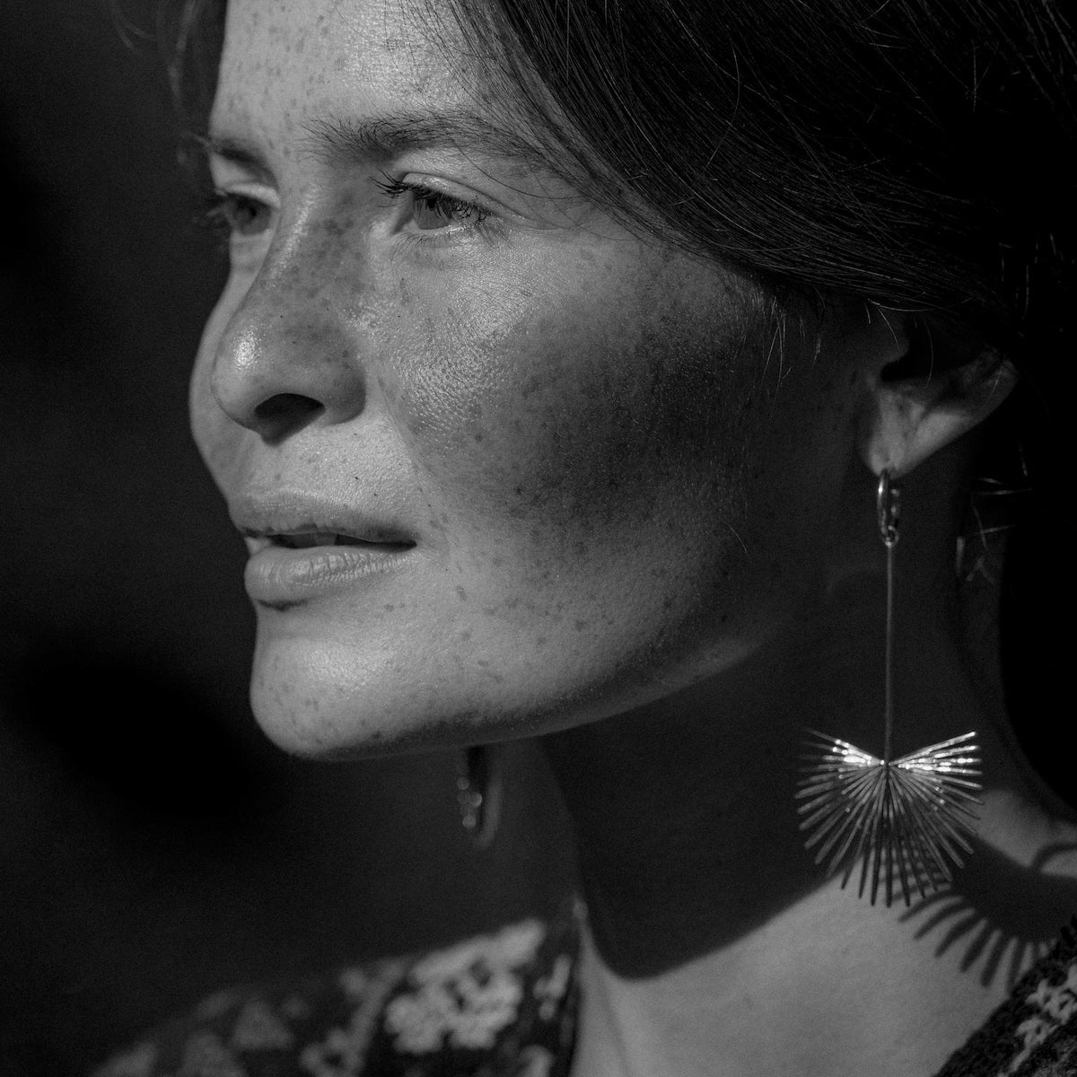 Ishtar Earrings Silver