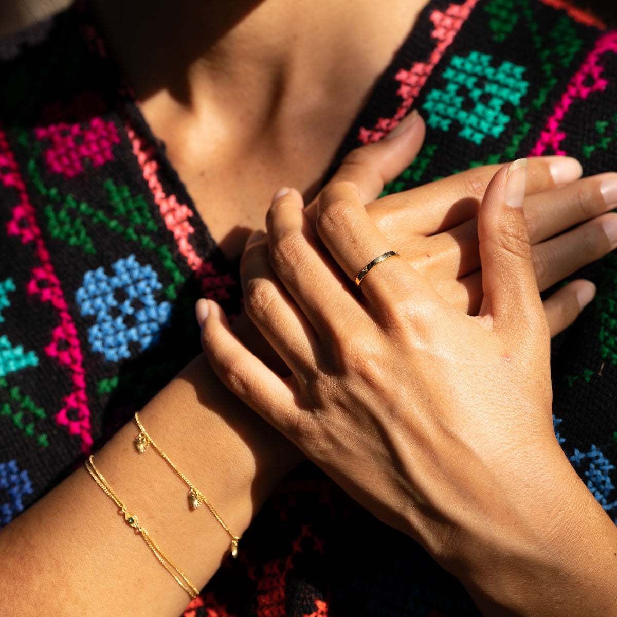 Four Elements Ring Gold