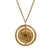 Alchemist's Rotary Pendant Gold