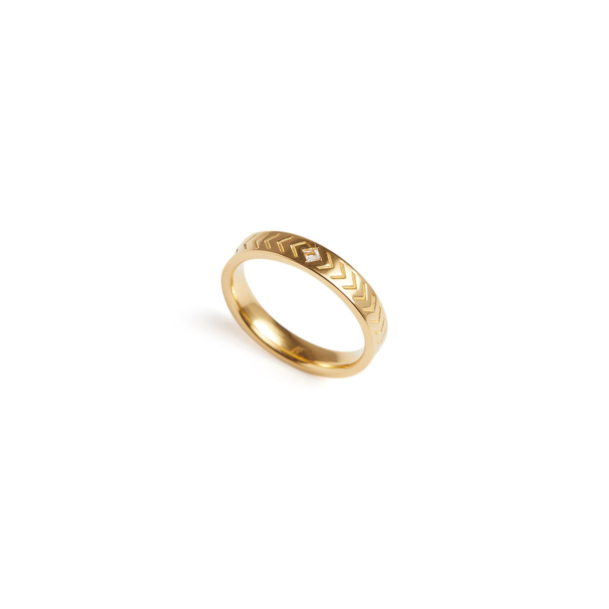 Union Ring Solid Gold