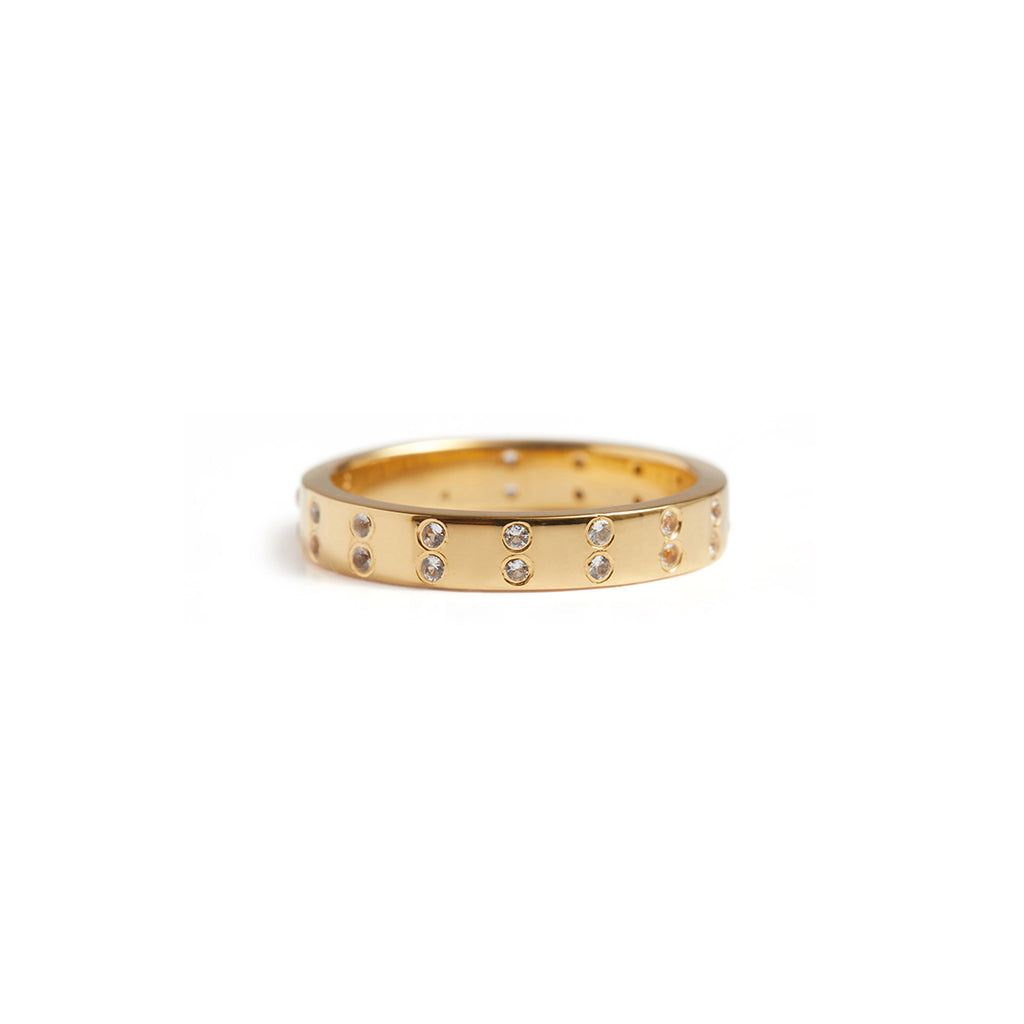 Stars Aligned Diamond Ring Solid