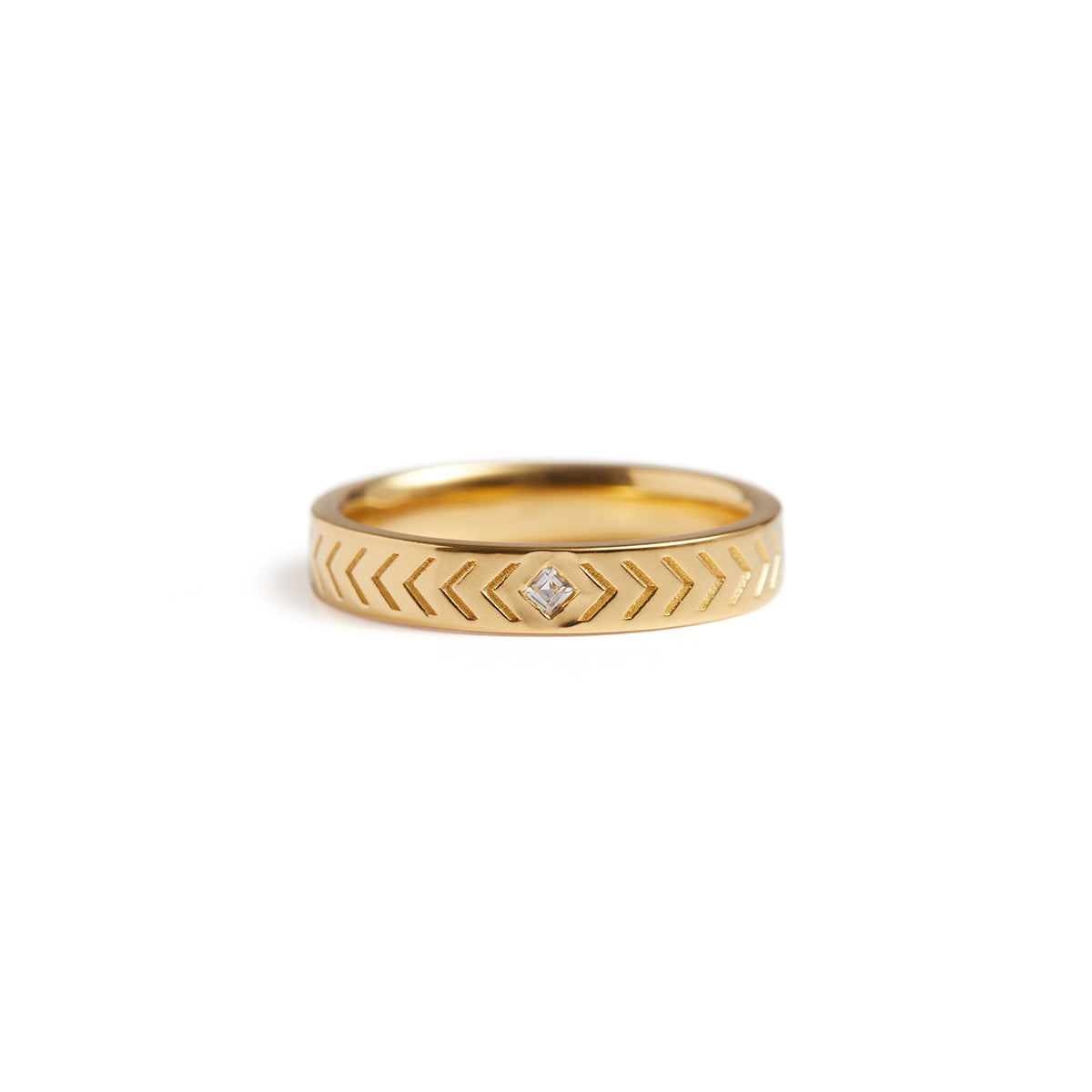 Union Ring Solid Gold