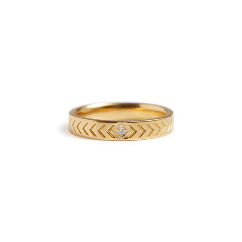 Union Ring Solid Gold Rachel Entwistle