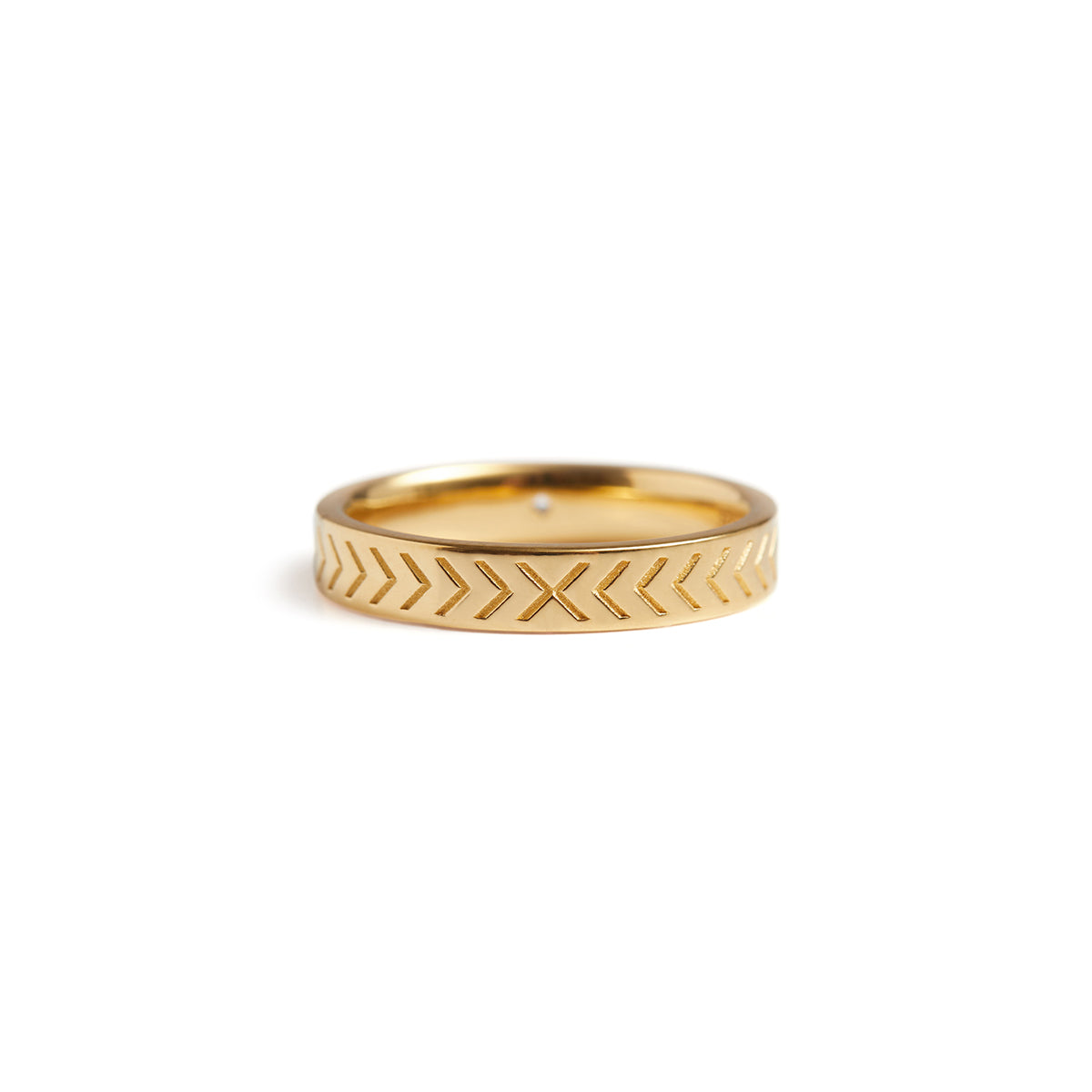 Union Ring Solid Gold