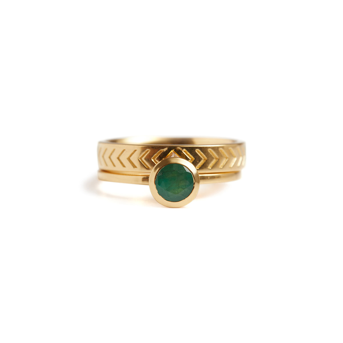 Union Ring Solid Gold