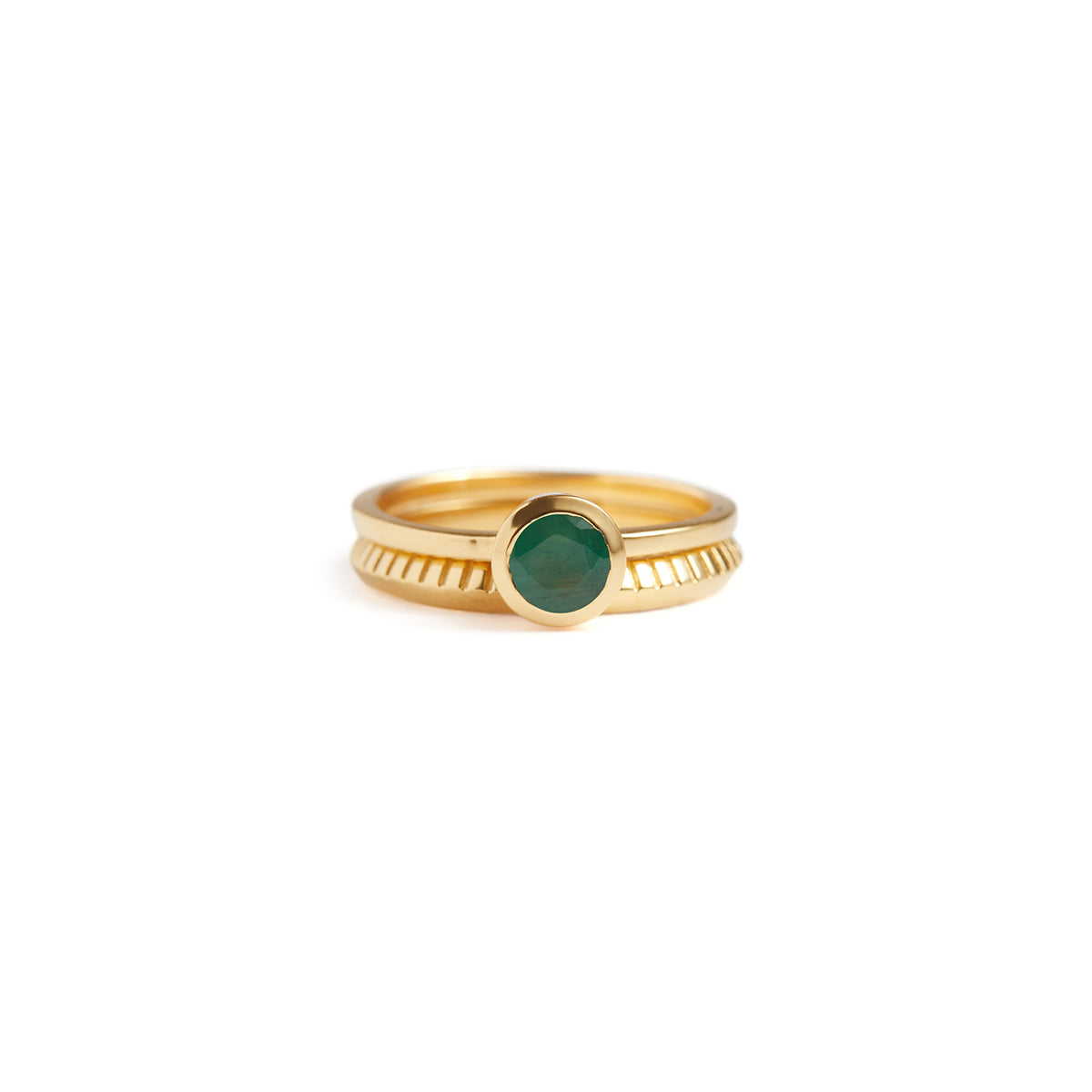 Solitaire Ring Solid Gold