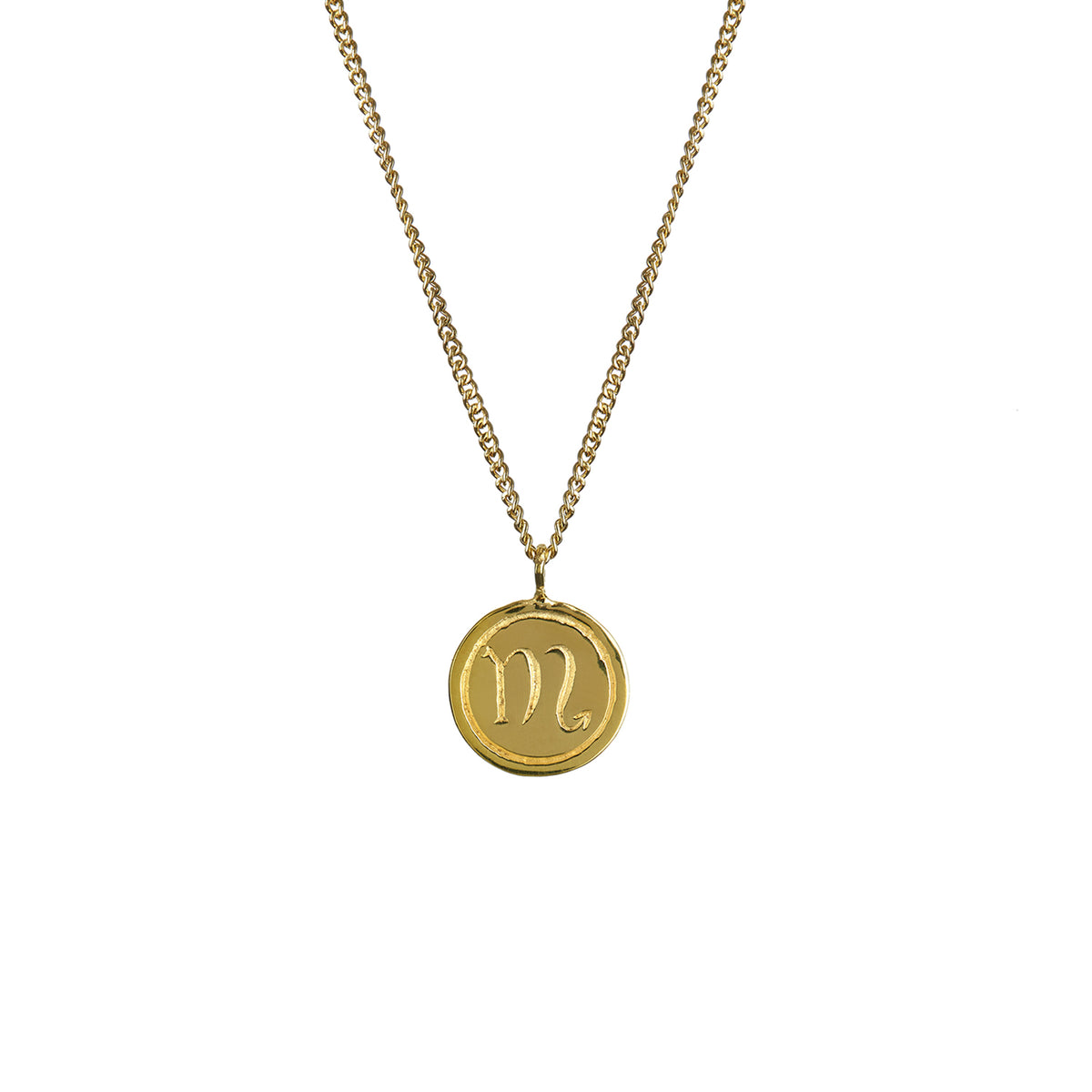 Zodiac Necklace Solid Gold