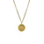Zodiac Pendant Solid Gold