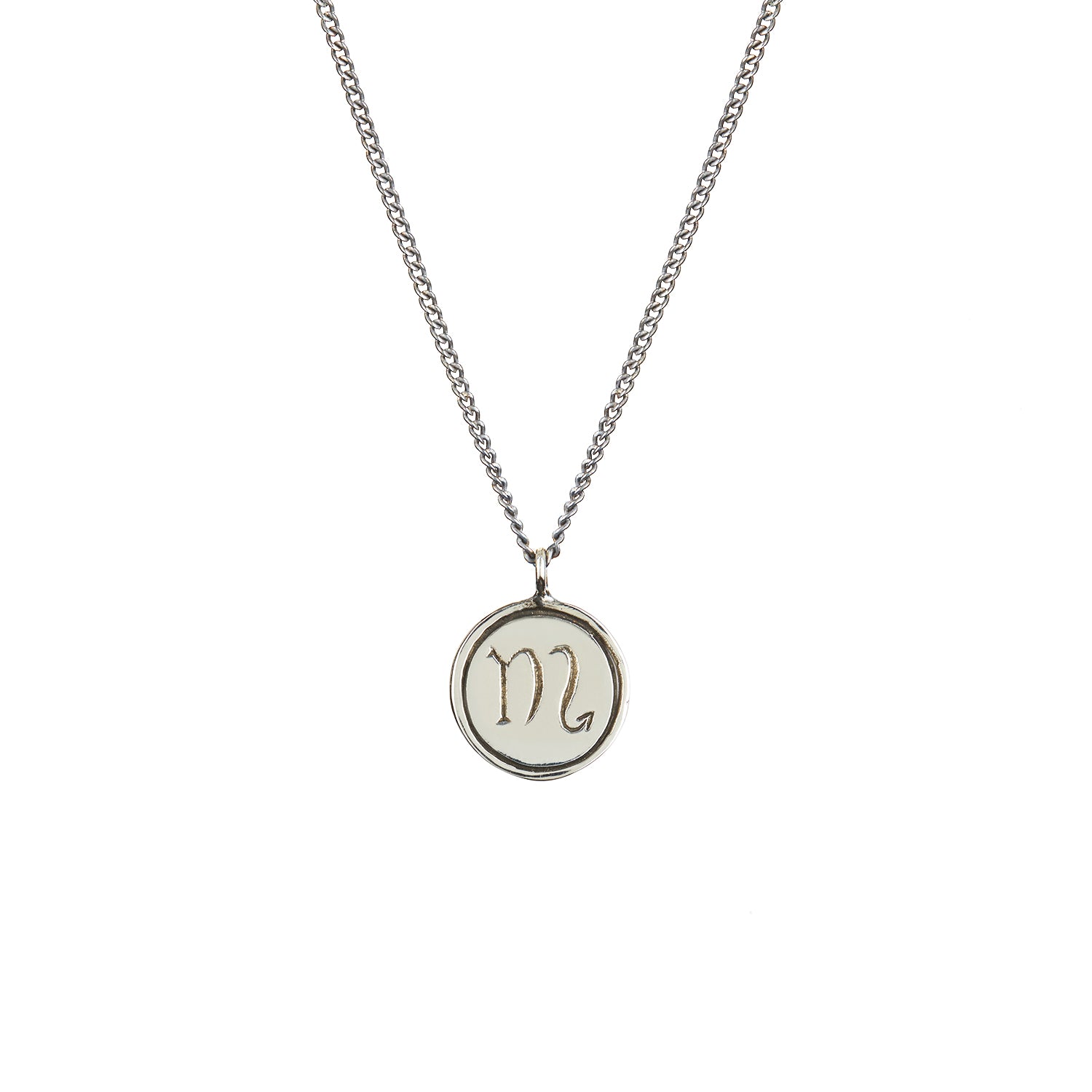 Zodiac Necklace Silver