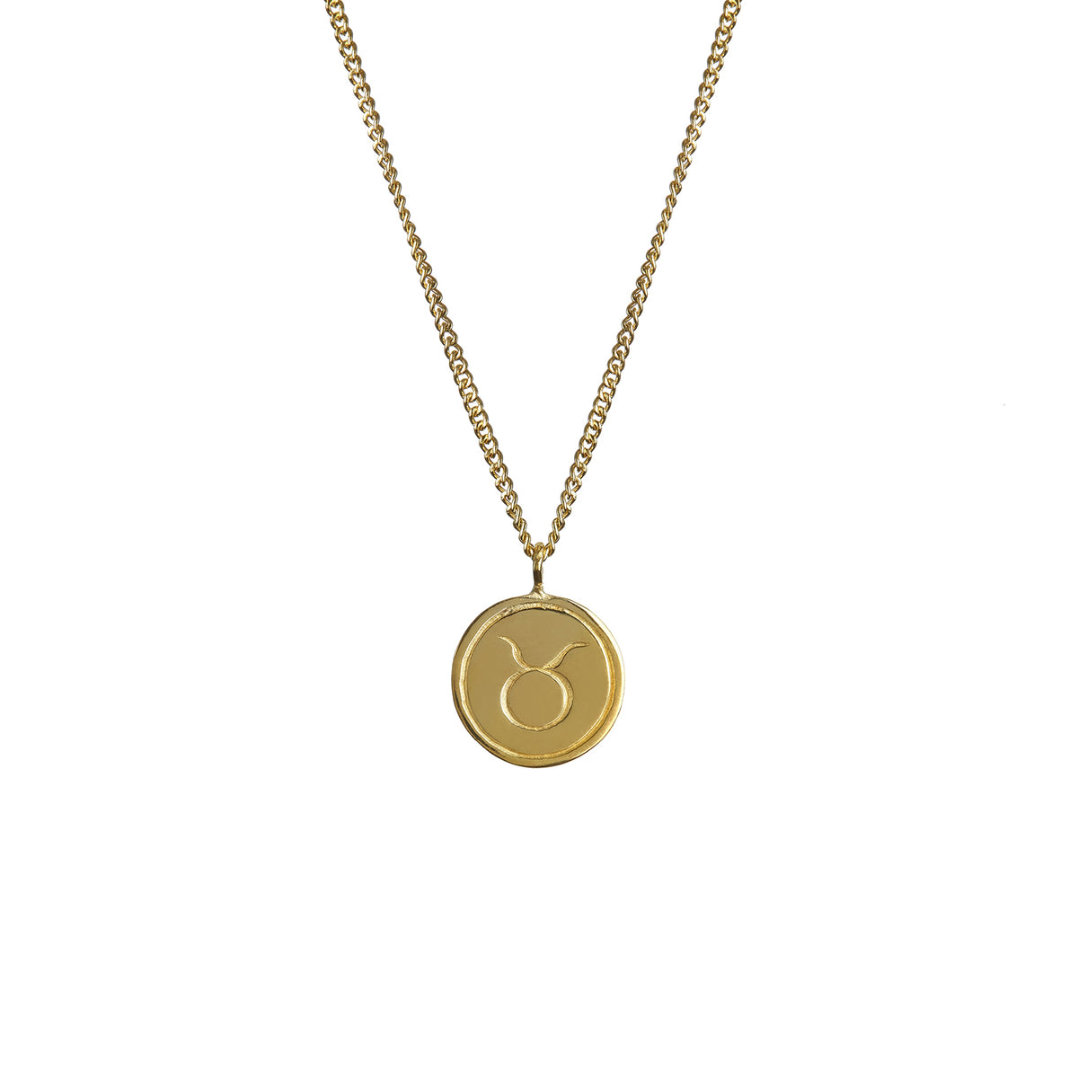 Zodiac Necklace Solid Gold